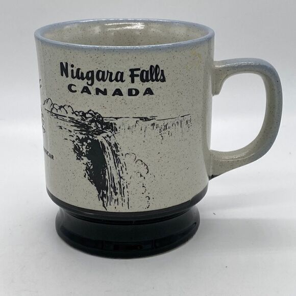 Vintage Sigal Brothers Japan Niagara Falls Canada Stoneware 3/D Mug - Picture 1 of 8